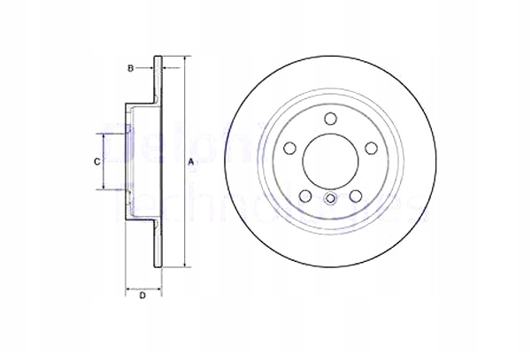 фото №2, Тормозные диски тормозные 2szt. задняя mini countryman r60 paceman r61 1.6