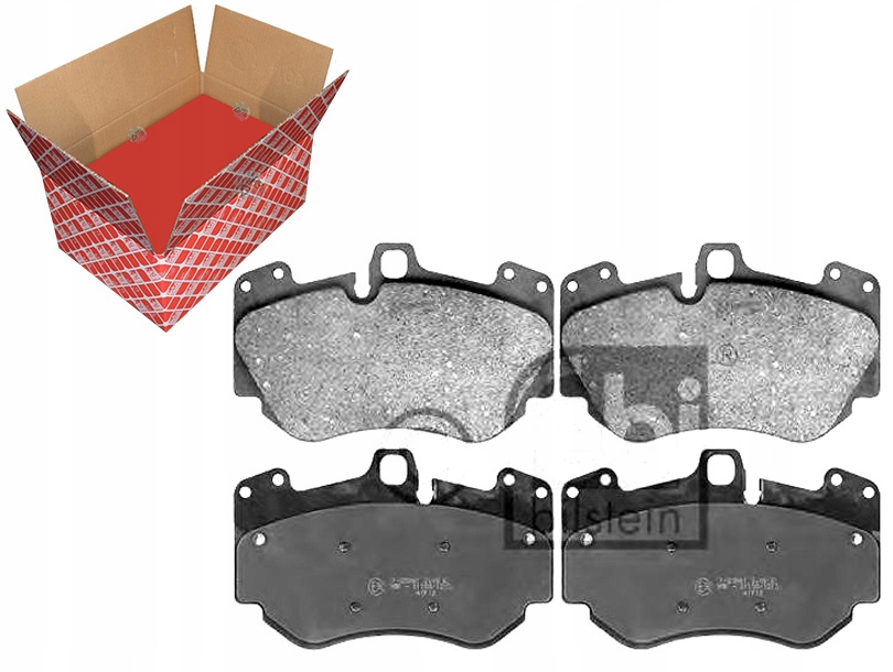 фото №1, Тормозные колодки тормозные audi a4 rs4 05- перед febi bilste