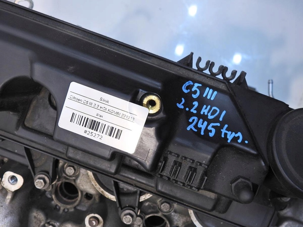 фото №12, Двигун citroen c5 iii 2.2 hdi 4h01 10dz60