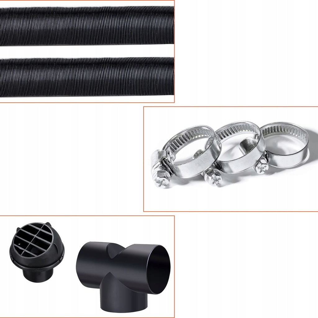 фото №10, 75 mm труба набір rur do обігрівача автомобільний do webasto eberspacher