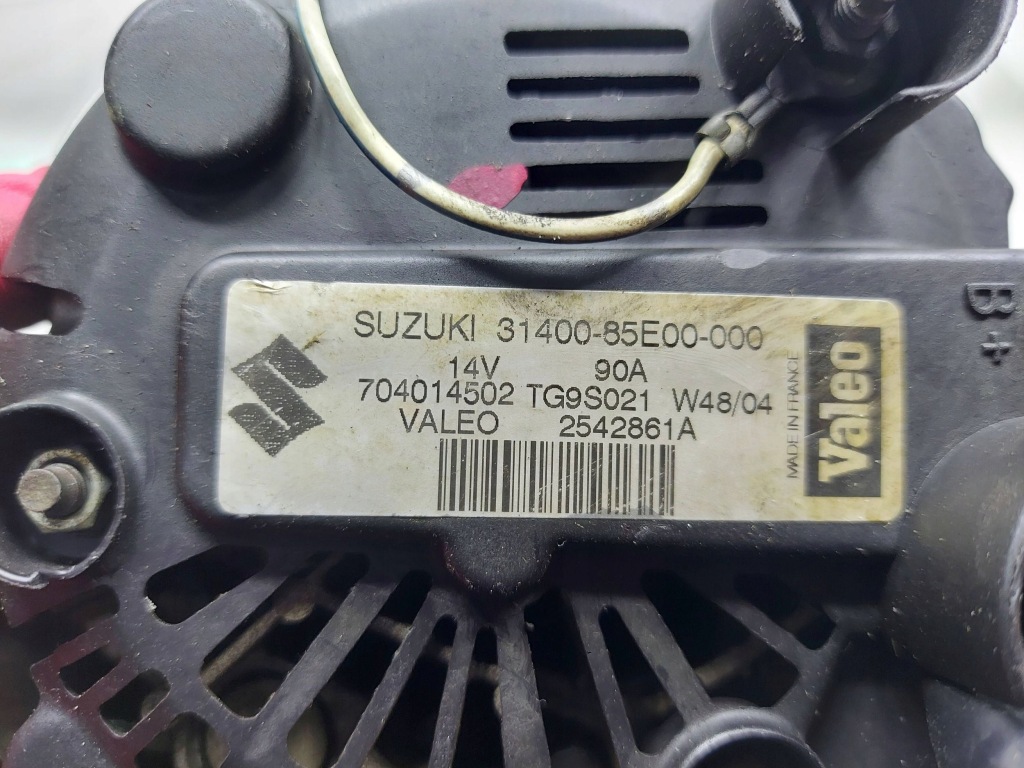 Генератор 31400-85e00 suzuki ignis 2 1.3 ddis 90a с Разборки