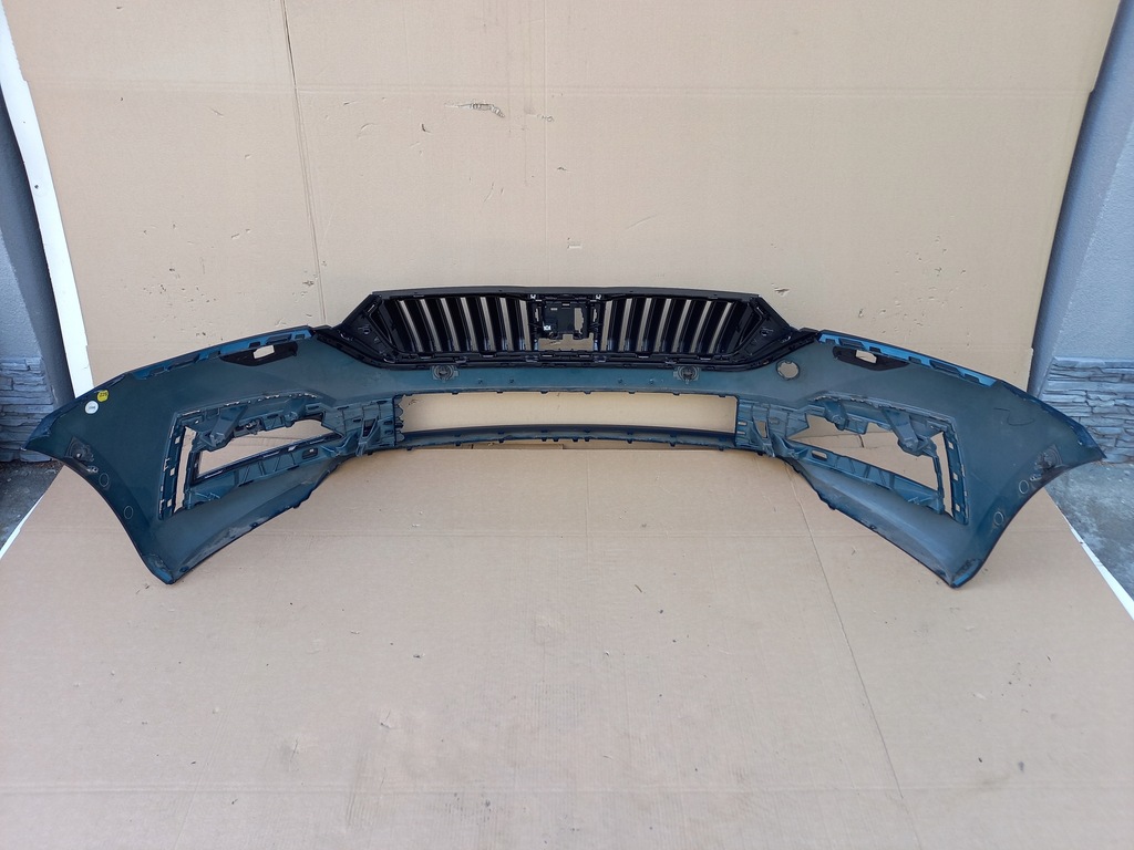 фото №8, Skoda octavia iv 4 бампер передний решётка радиатора решётка