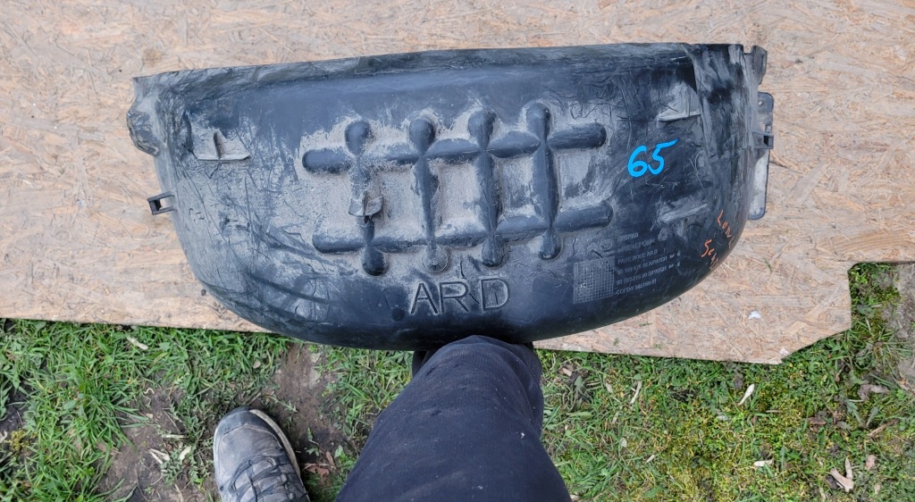 фото №1, Підкрилок задні задня праве peugeot expert jumpy scudo iii