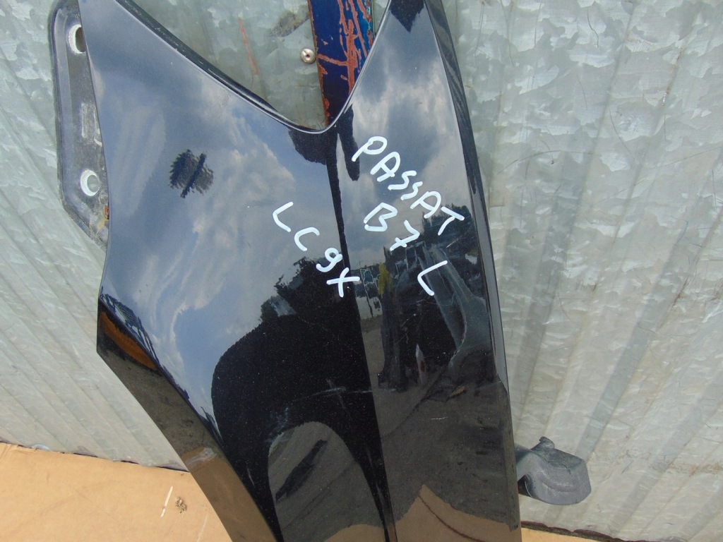 фото №15, Крила лівий перед vw passat b7 3aa821105 lc9x чорний