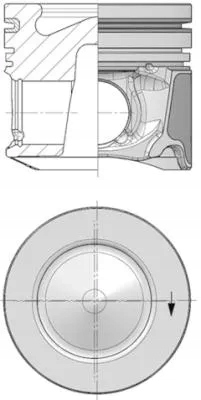 фото №1, Kolbenschmidt 40400600 поршень