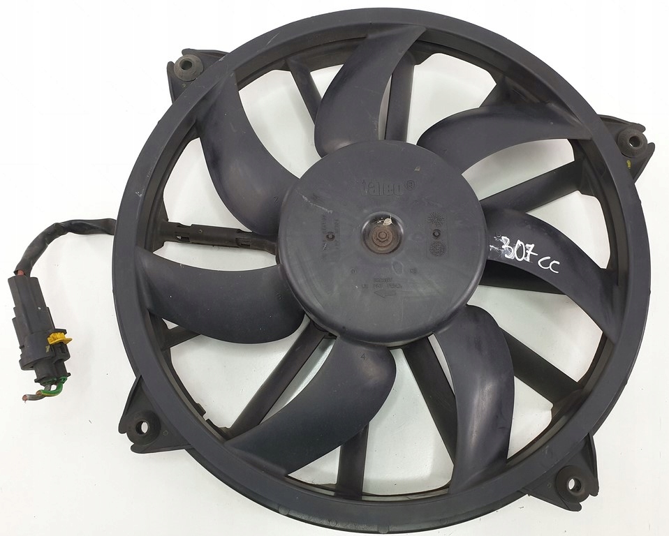 фото №1, Вентилятор радіатора peugeot 307 2.0 9650116580