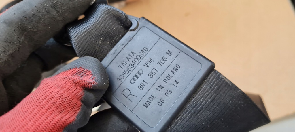 фото №7, Sq5 8r q5 lift pas безопасности правый перед 8r1857706m