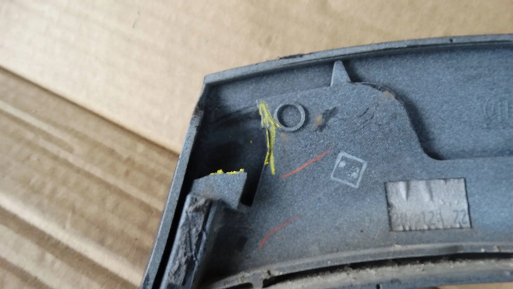 фото №8, Молдинг крыла правый задняя 735696686 fiat 500x sport