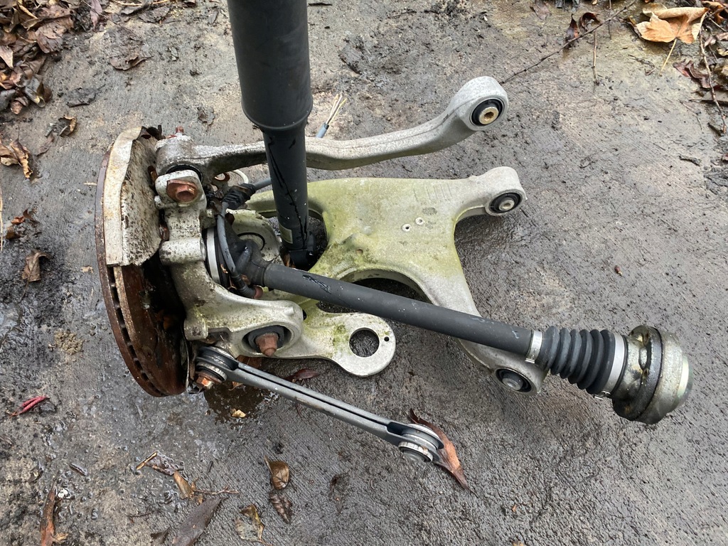 фото №4, Audi a4 b8 s4 a5 s5 kpl підвіска задні праве