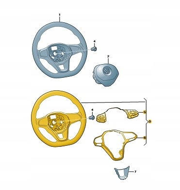 фото №10, Воздуховод кожа мультифункция 2gj419089 подогрев vw allspace tiguan upust