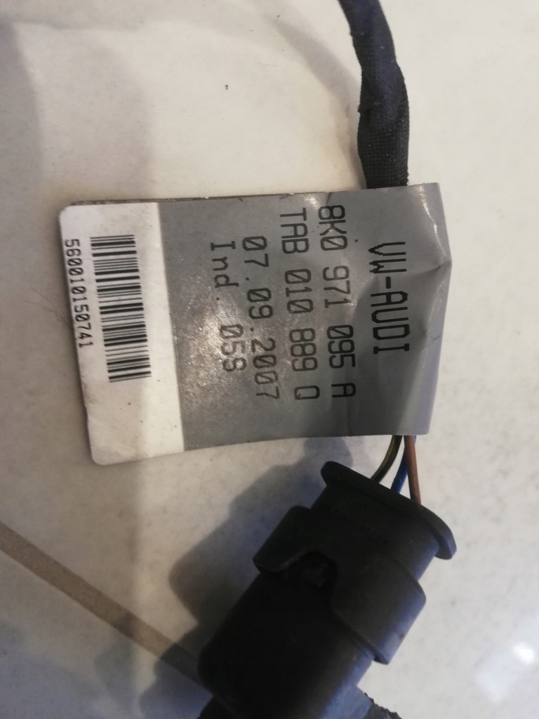 фото №10, A4 b8 s4 электропроводка жгут pdc перед датчики