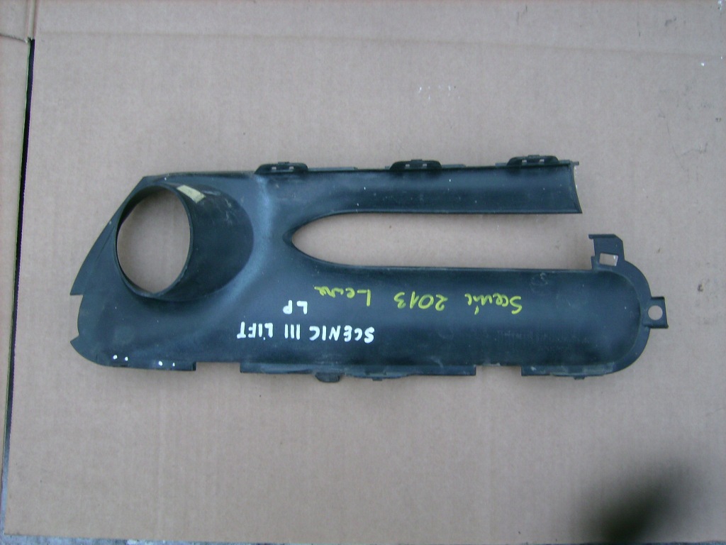 Решётка zderzala левое  перед renault scenic 3 261a36436r Доставка