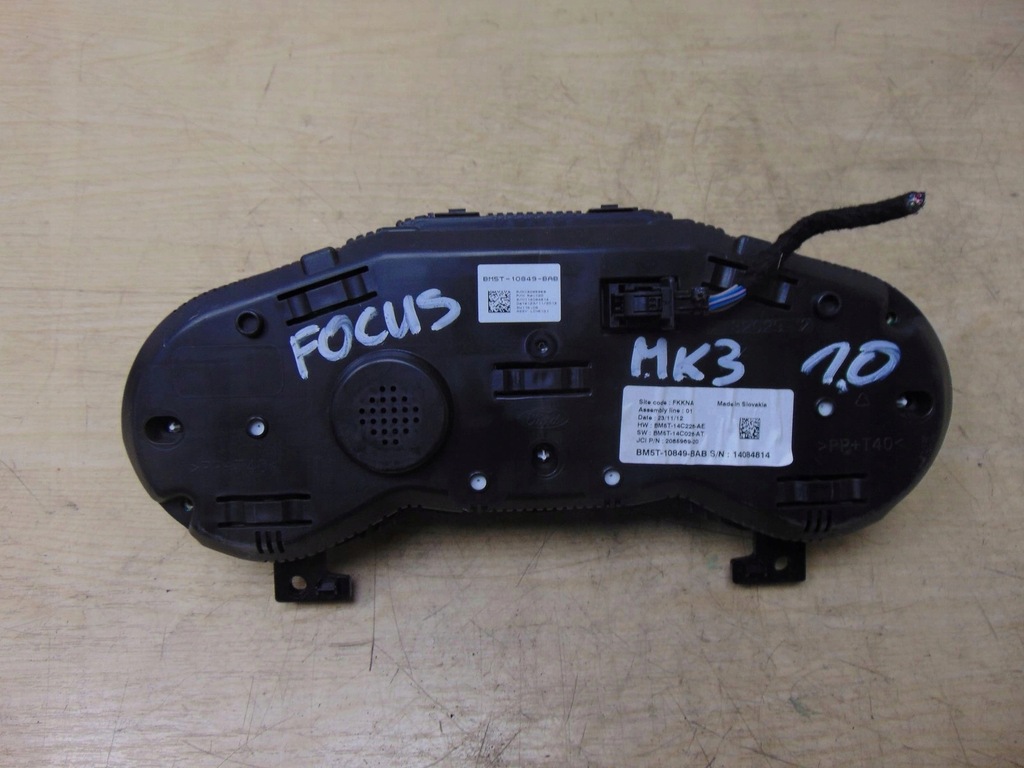фото №4, Счетчик приборная панель ford focus mk3 1.0 ecoboost europa