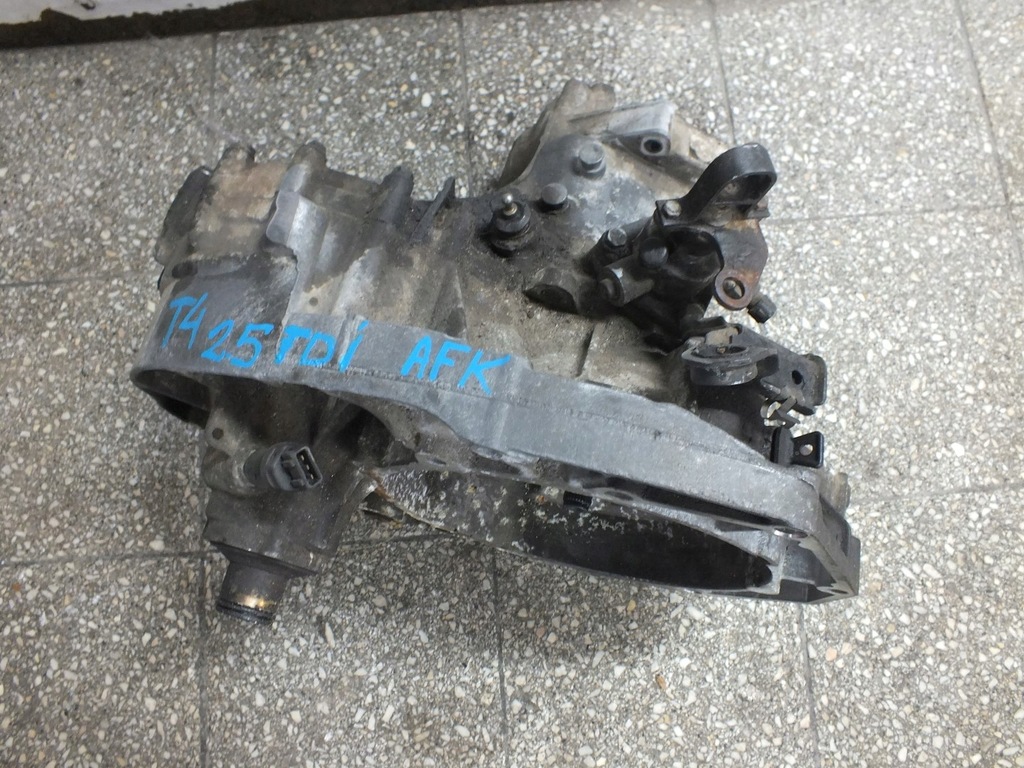 фото №1, Коробка передач передач afk vw transporter t4 2.5 tdi