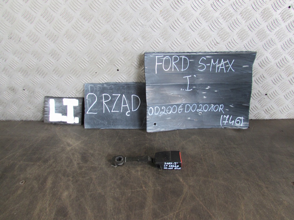 фото №1, Клипса поперечина левый задняя 2 ряд 6g9n60045ae ford s-max i 06-10r.