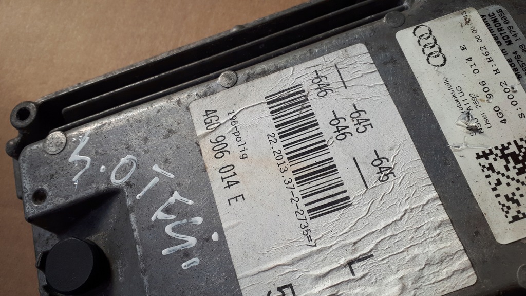 фото №6, S7 4g a7 бортовой компьютер блок управления двигателя 4.0 tfsi s6 c7