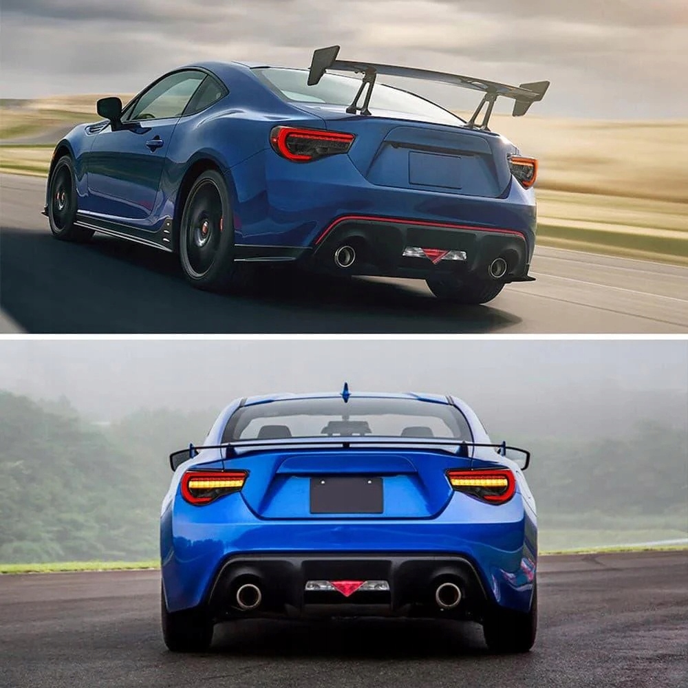 фото №12, Лампы задняя ne динамические led smoke black lift-look toyota gt86 gt-86 frs brz