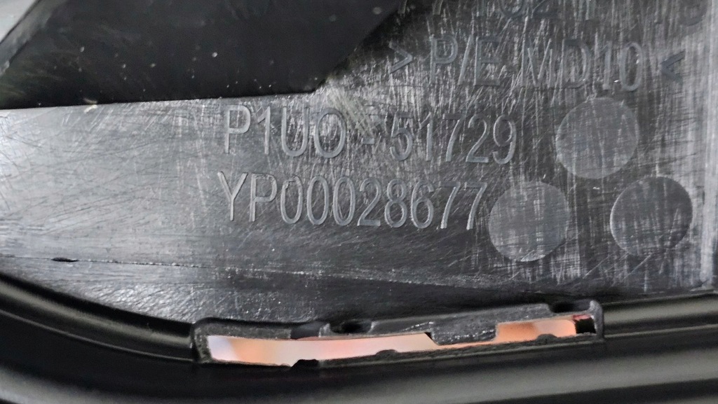 фото №15, Решётка бампера заглушка противотуманной фары opel grandland yp00028677 yp00028777 nowe