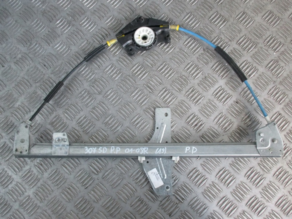 фото №1, Механізм скло правий перед peugeot 307 01-08r