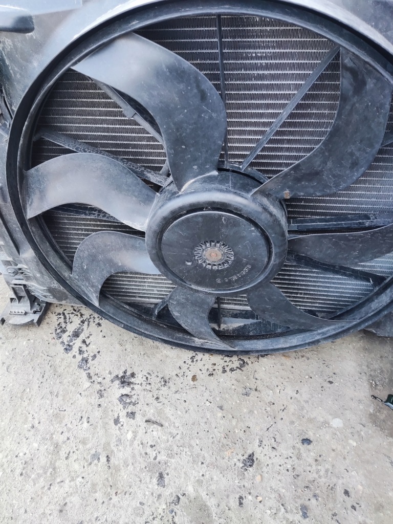 фото №8, Mercedes a klasa w176 2.2 cdi комплект радиатор вентилятор механическая коробка передач