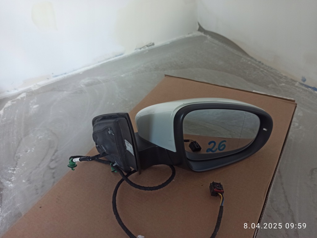 фото №1, Зеркало правое vw golf vi 10 pin