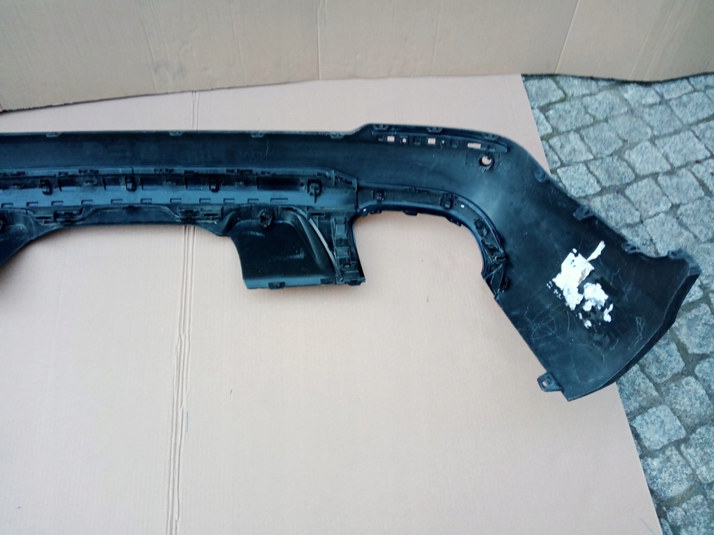 фото №9, Mercedes glc w253 спойлер дифузор накладка бампера задня 2018r-