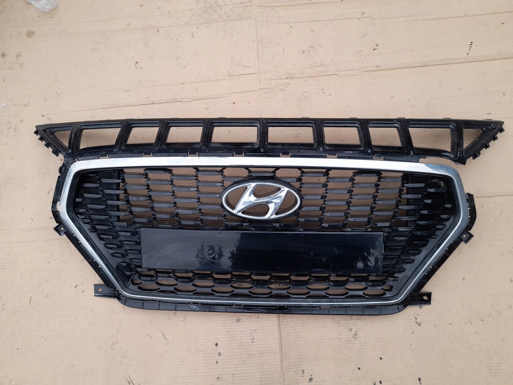 фото №1, Решётка радиатора hyundai хром i30