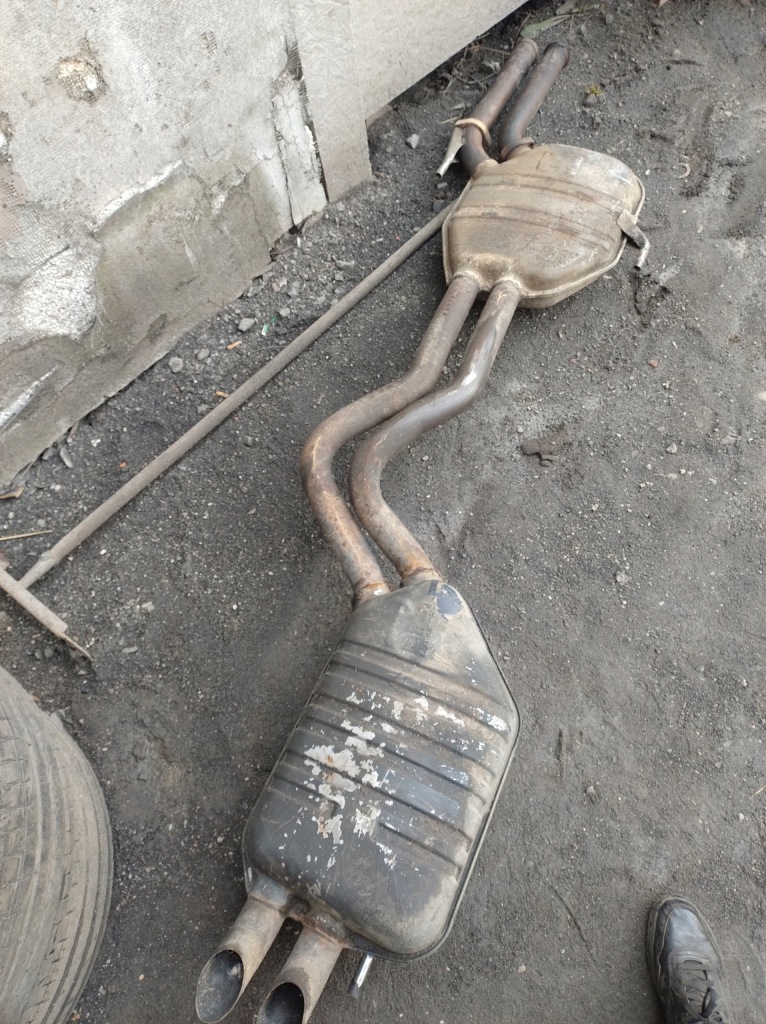 Выхлоп гаситель mercedes w140 long 4.2 5.0 6.0 420 500 600 в Украине