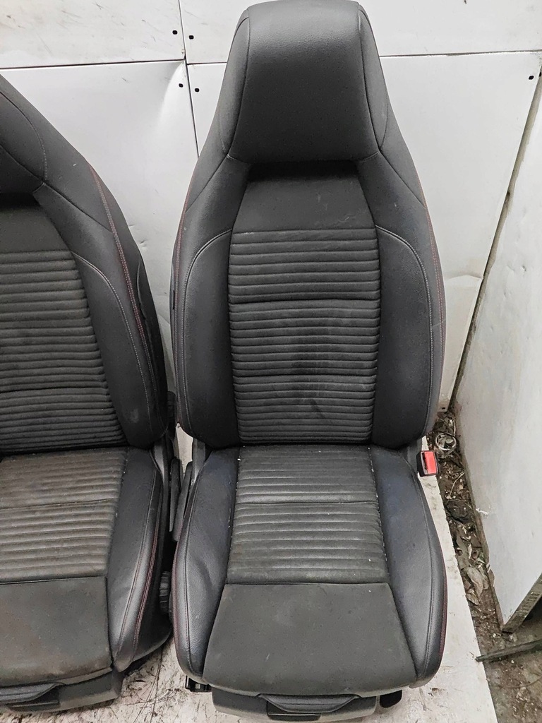 фото №5, Mercedes-benz a w176 комплект сидінь сидіння водія пасажира заднє сидіння задня