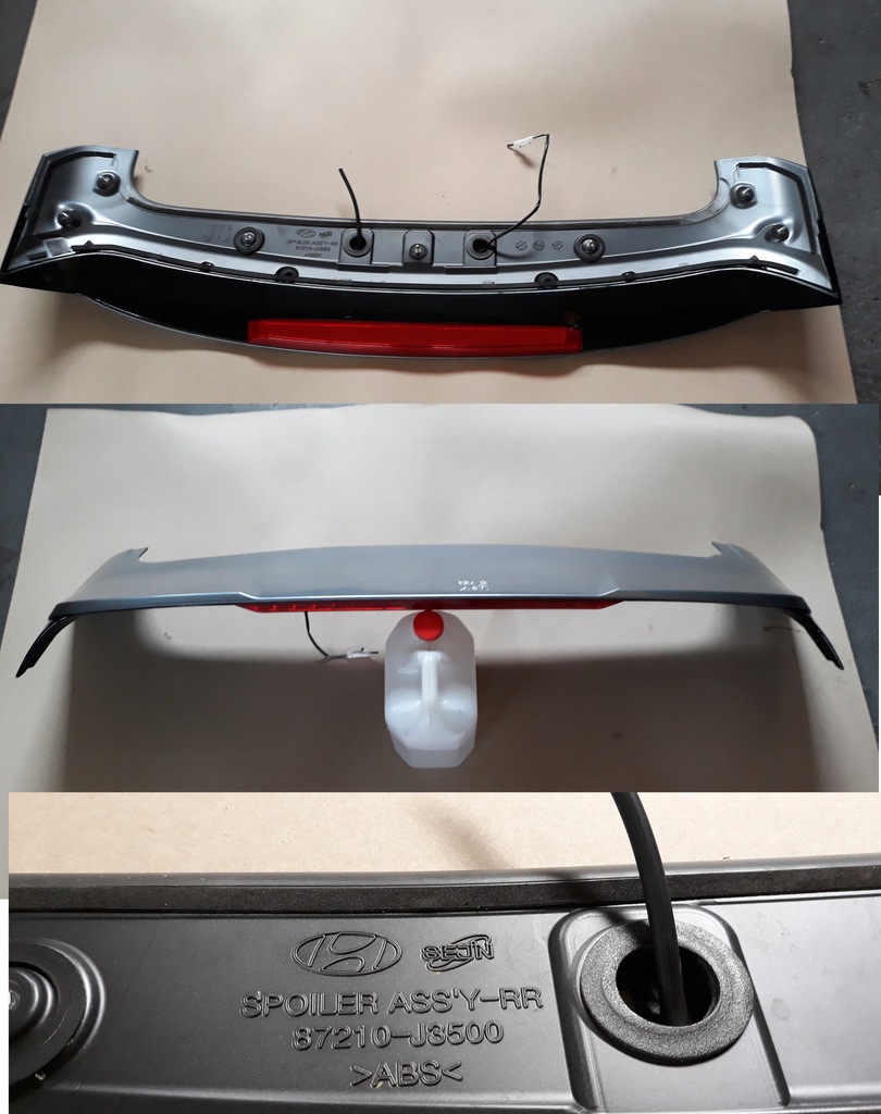 фото №1, Hyundai veloster ii 1.6t 2019 спойлер спойлер кришки