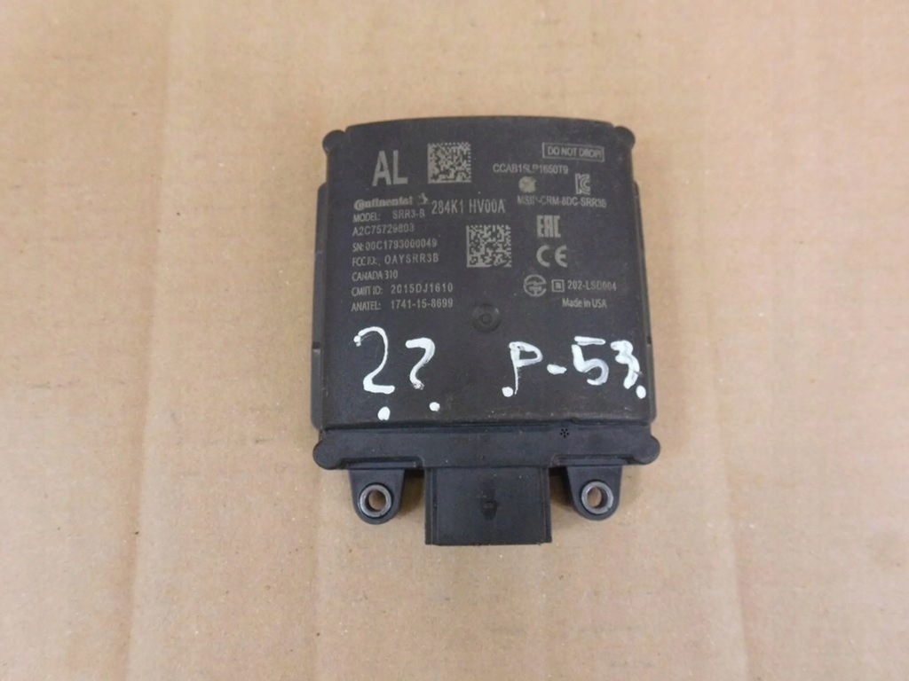 фото №1, Nissan qashqai ii модуль датчик 284k1 hv00a