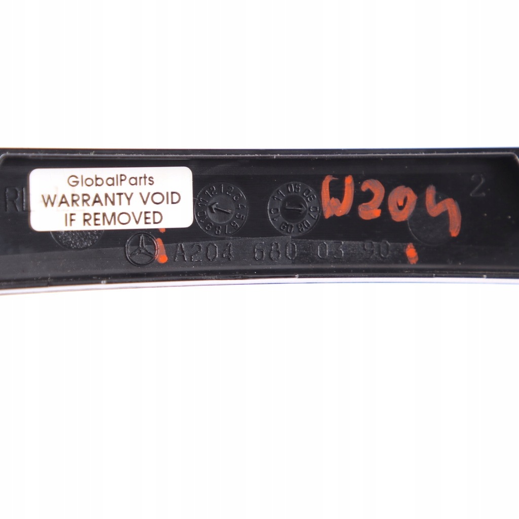 фото №10, Рамка dekor накладка панель кондиционера ckl mercedes-benz оригинальный номер a2046800390