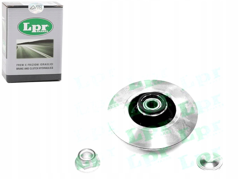 фото №1, Тормозные диски тормозные 2szt. задняя с подшипник dacia sandero ii renault clio