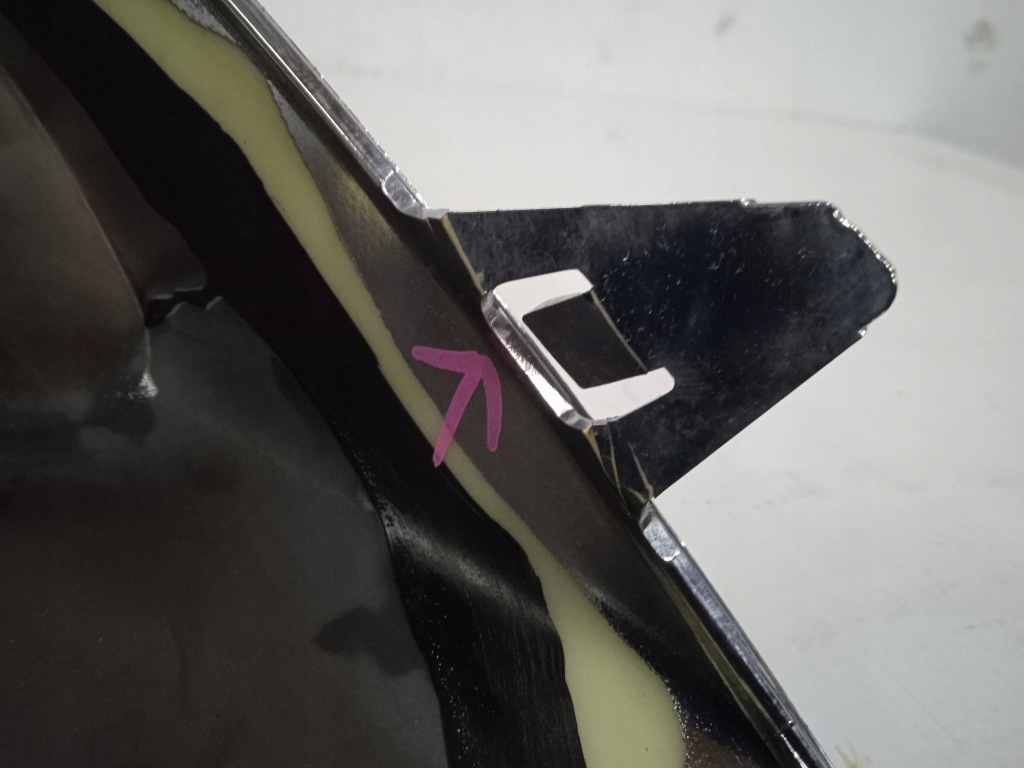 Купити Хром решітка накладка перед передня mercedes glc x253 c253 a2538850102