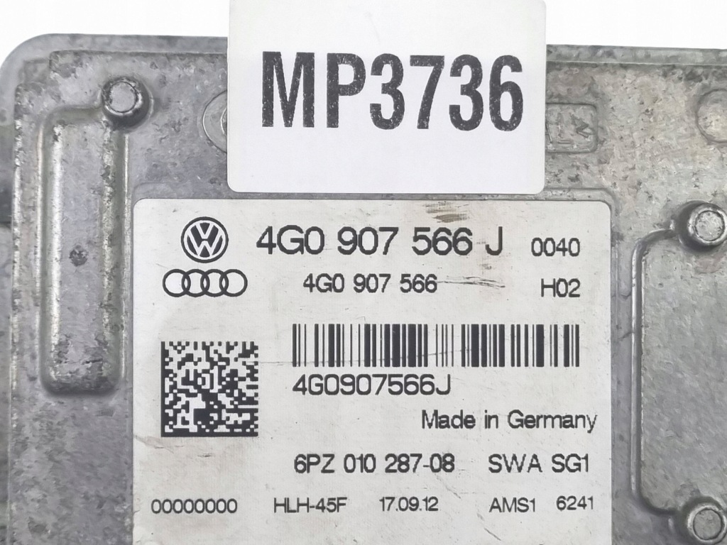 фото №3, Audi a7 s7 4g 2012 модуль мертвого pola