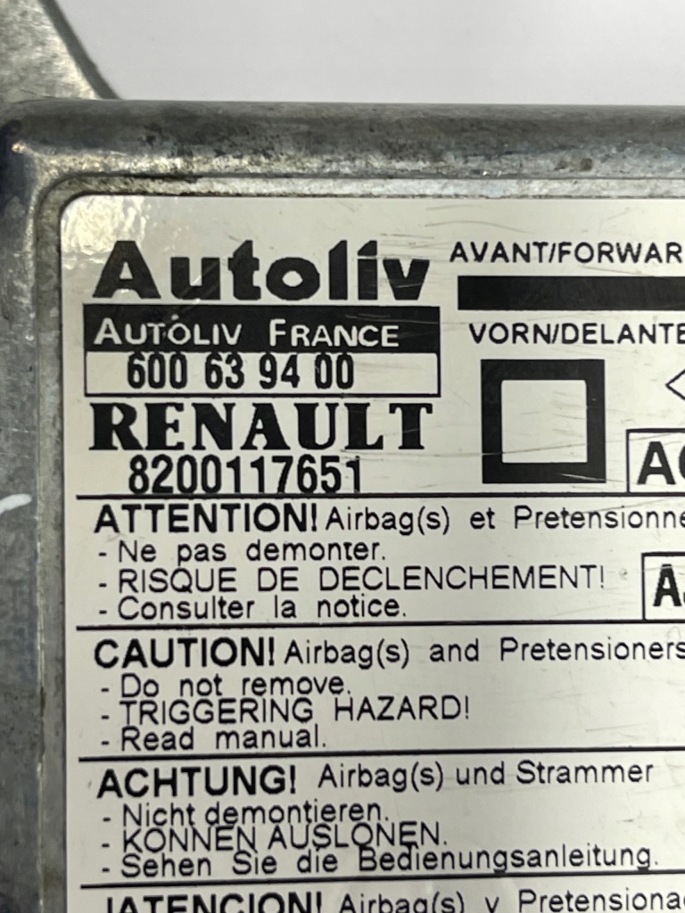 фото №2, Датчик подушка безопасности renault megane ii 8200117651