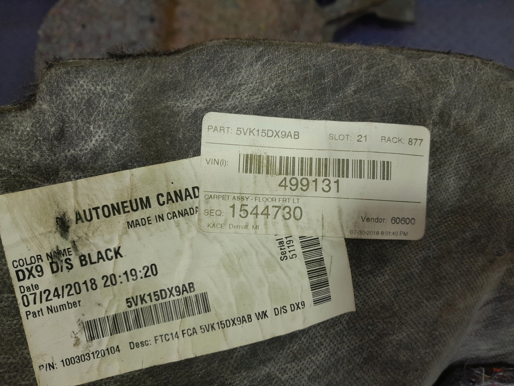 фото №13, Jeep grand cherokee wk2 lift обшивка коврик пол 3 szt