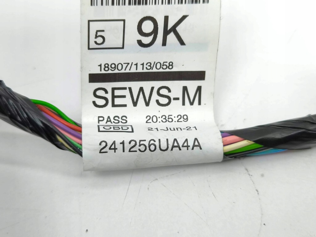 фото №15, Nissan qashqai j12 2021 левая сторона жгут трубопровод дверь передних