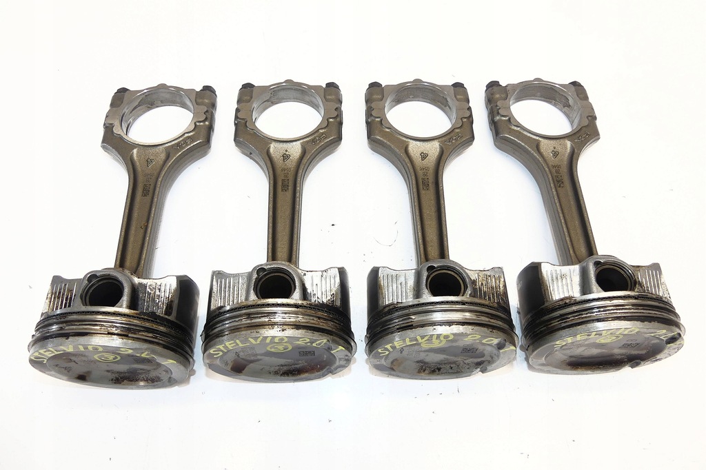 фото №1, Alfa romeo giulia stelvio 2.0 t turbo q4 поршень + шатун