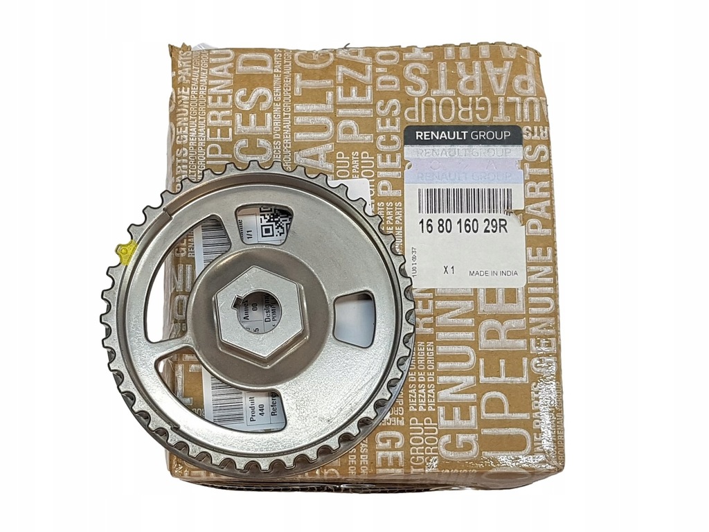фото №1, Oryg оригинальный номер renault колесо зубчатое насоса впрыска 1.5 dci 168016029r