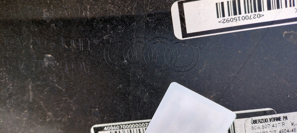 фото №11, Бампер перед передній audi q5 sq5 s-line 80a lift