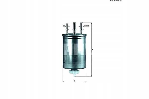 Купити Knecht фільтр пального ssangyong actyon 1 actyon spor