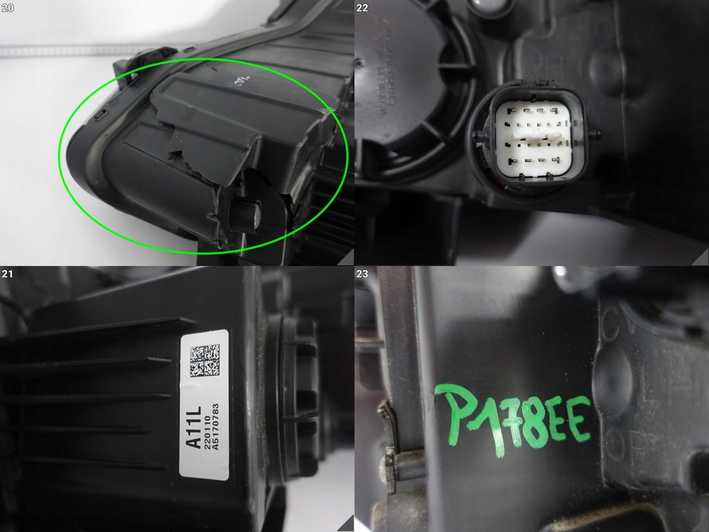 фото №12, Kia ev6 21-23 лампа full led левая перед europa