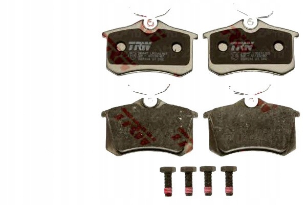 фото №2, Гальмівні колодки гальмівні vw задня golf vento trw