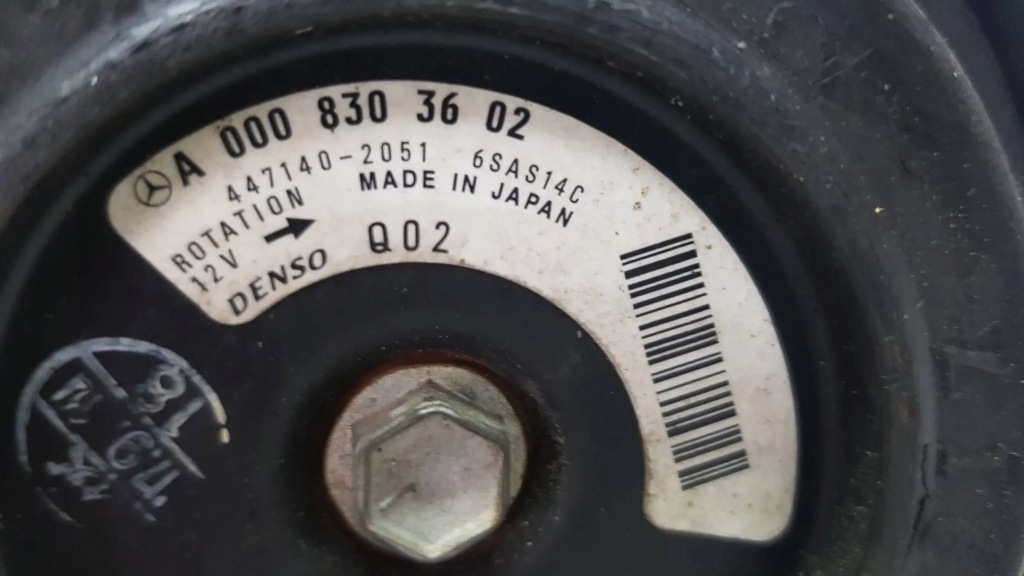 Компрессор кондиционера 447250-1680 mercedes w176 w246 w117 1.5 cdi Недорого