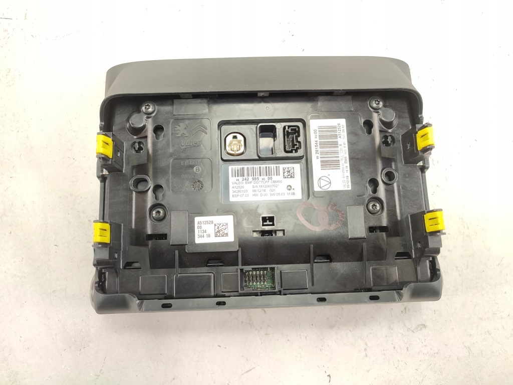 фото №4, Дисплей navi / радио citroen c3 iii sx 2016-... 98261544xu