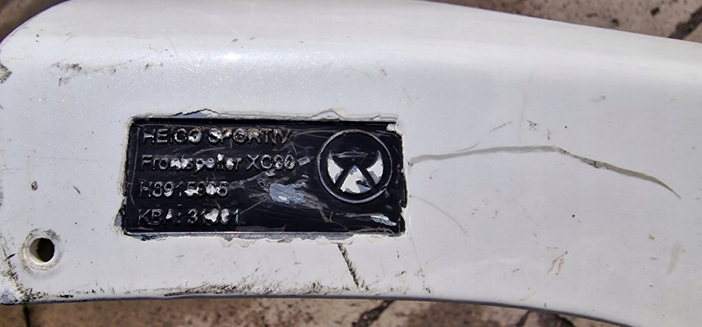 фото №9, Volvo xc90 heico sportiv спойлер бампер перед