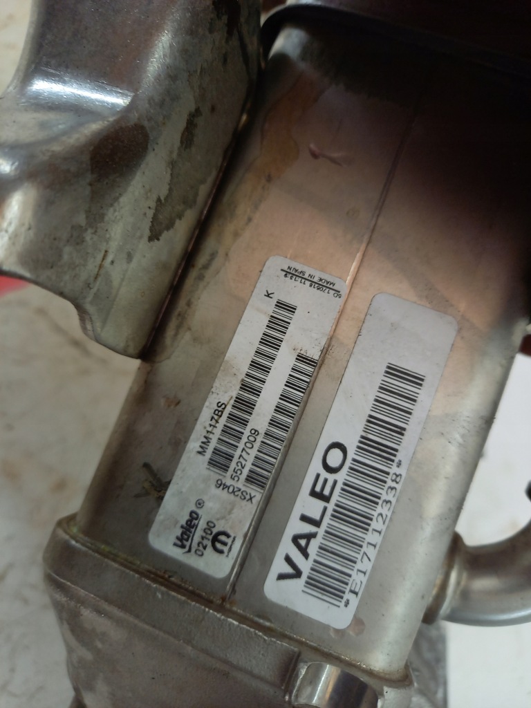 фото №6, Клапан радиатор egr alfa romeo stelvio 2.2 jtd