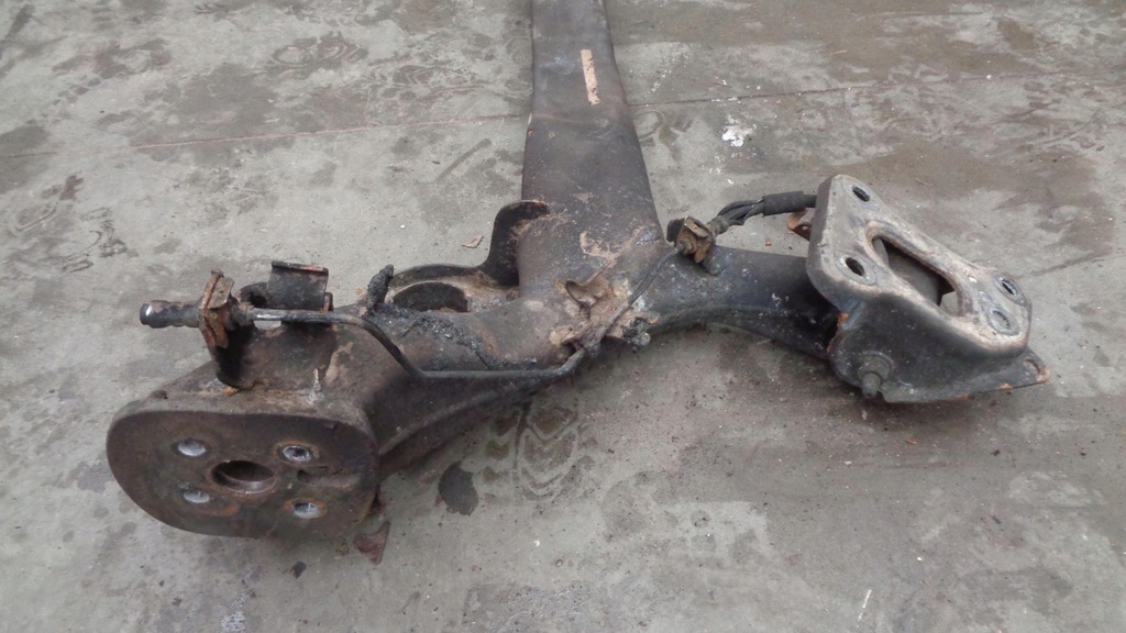 фото №6, Балка задняя oś подвеска fiat 500l 2012- задняя