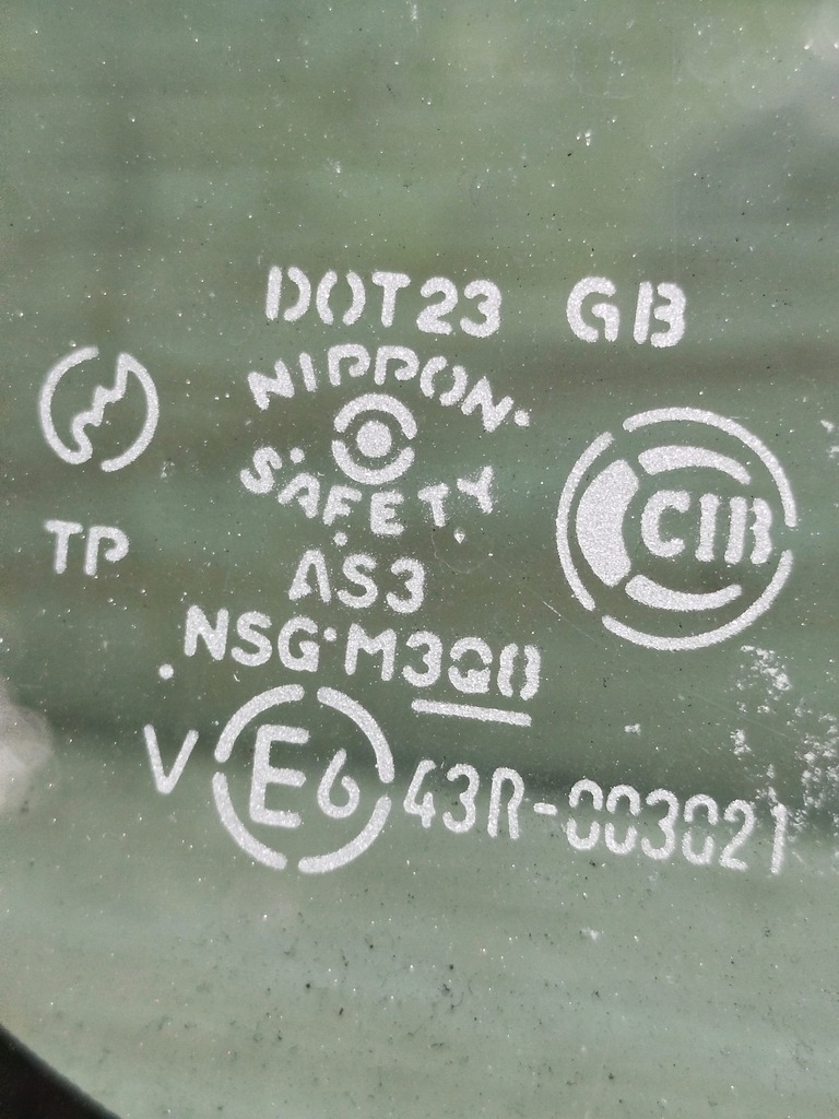 фото №3, Скло кузовна лівий задня mazda mpv